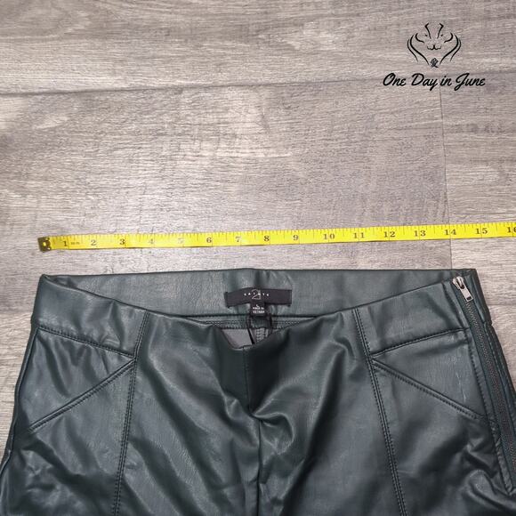 21 Saints Faux Leather Pants Size L - Picture 3 of 6